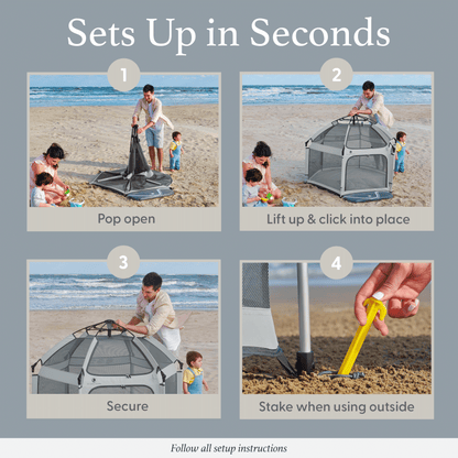 Pop 'N Go® Portable Playpen for Travel & Outdoor Play