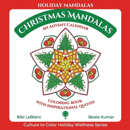 Christmas Mandalas Advent Calendar Coloring Book
