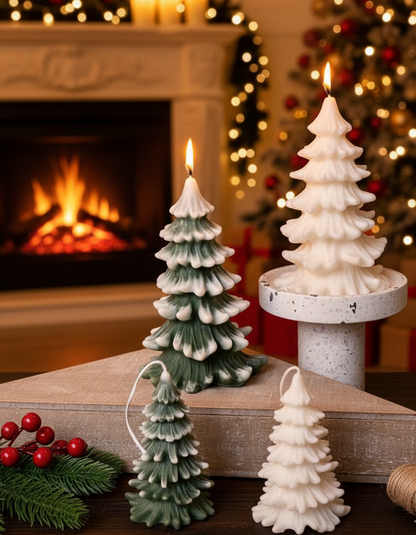 Christmas Tree Cedar Candles | Handcrafted in USA