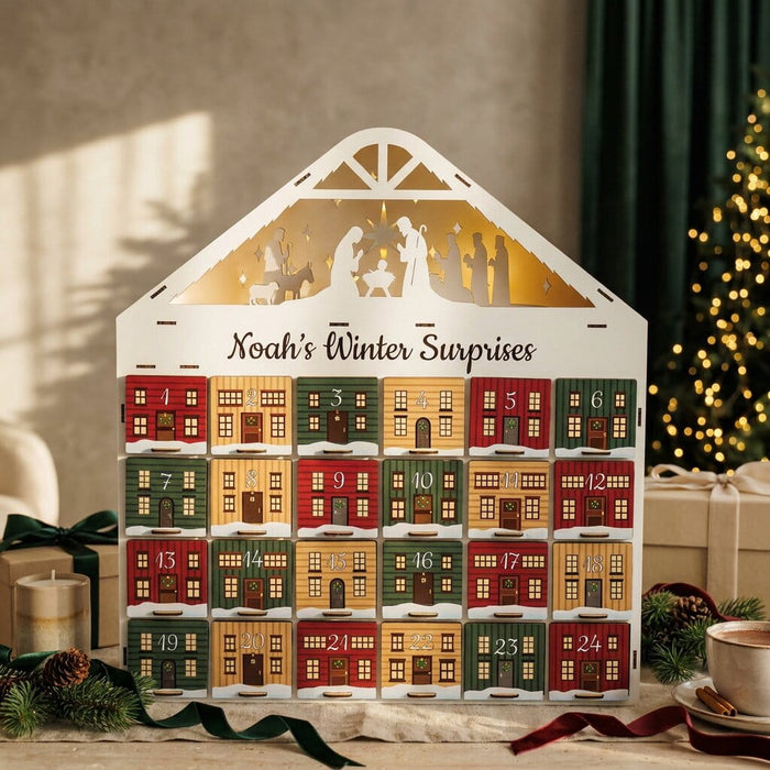 Christmas Advent Calendar - Colored