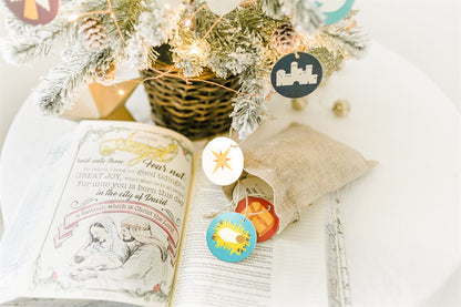 Christ Centered Advent Calendar Ornament Set – product view 4