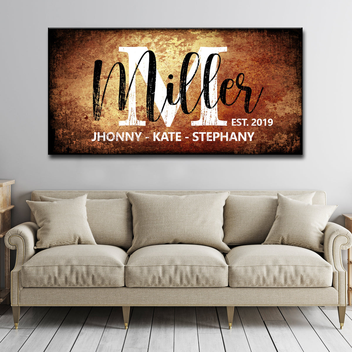 Family Last Name Sign