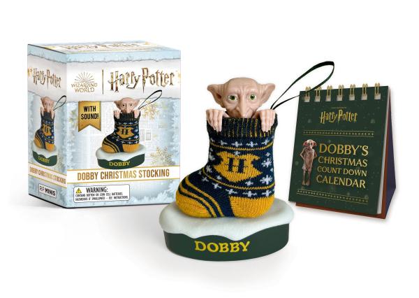 Harry Potter Dobby Mini Stocking Figure with Sound & Countdown Book