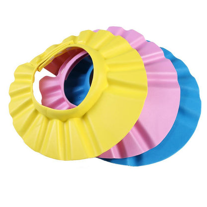 Kids’ Shampoo Shield Cap – Adjustable Bath & Hair-Wash Visor