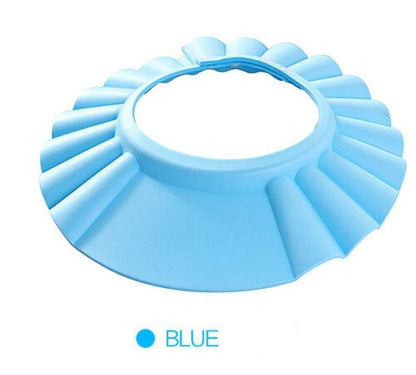 Kids’ Shampoo Shield Cap – Adjustable Bath & Hair-Wash Visor