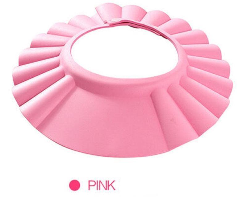 Kids’ Shampoo Shield Cap – Adjustable Bath & Hair-Wash Visor