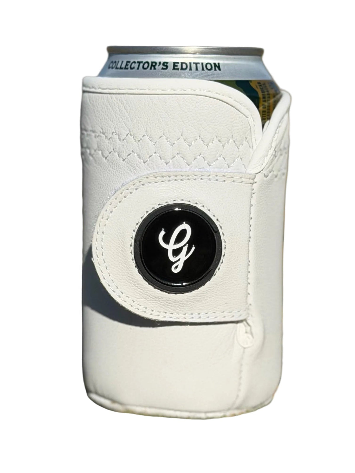 Gloozie OG Leather Beverage Can Holder