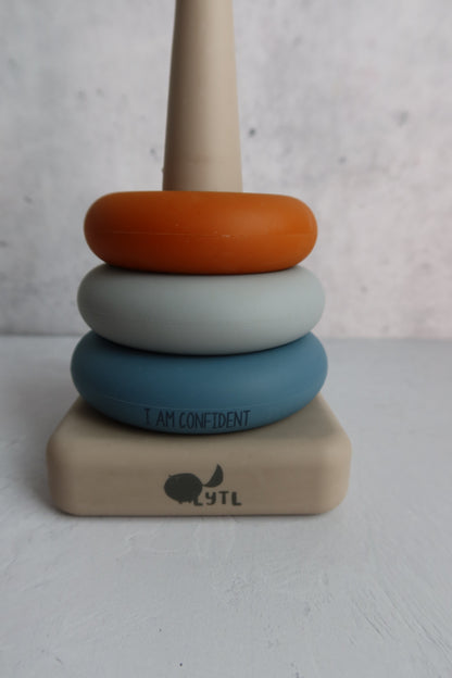 LYTL® Silicone Ring Stacking Toy – 10 Piece