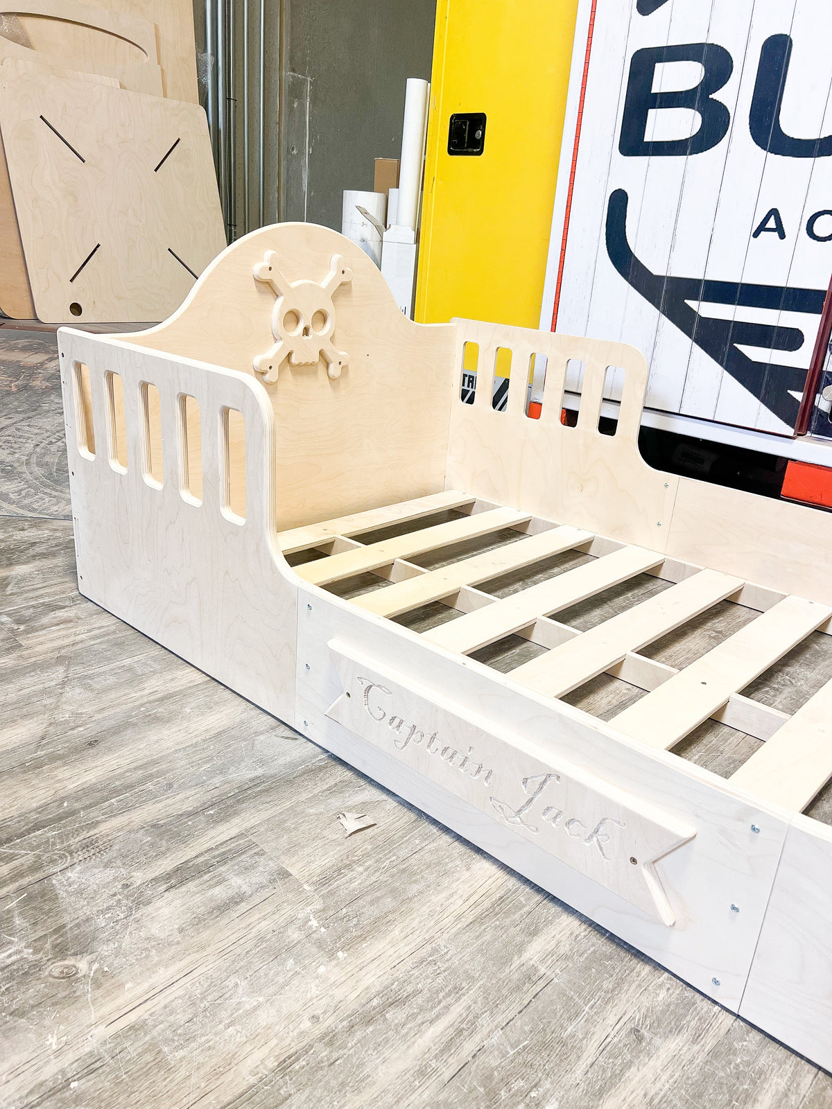 Captain Jack Pirate Ship Bed