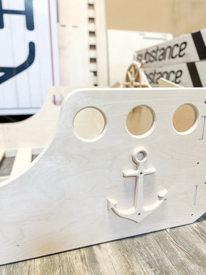 Captain Jack Pirate Ship Bed
