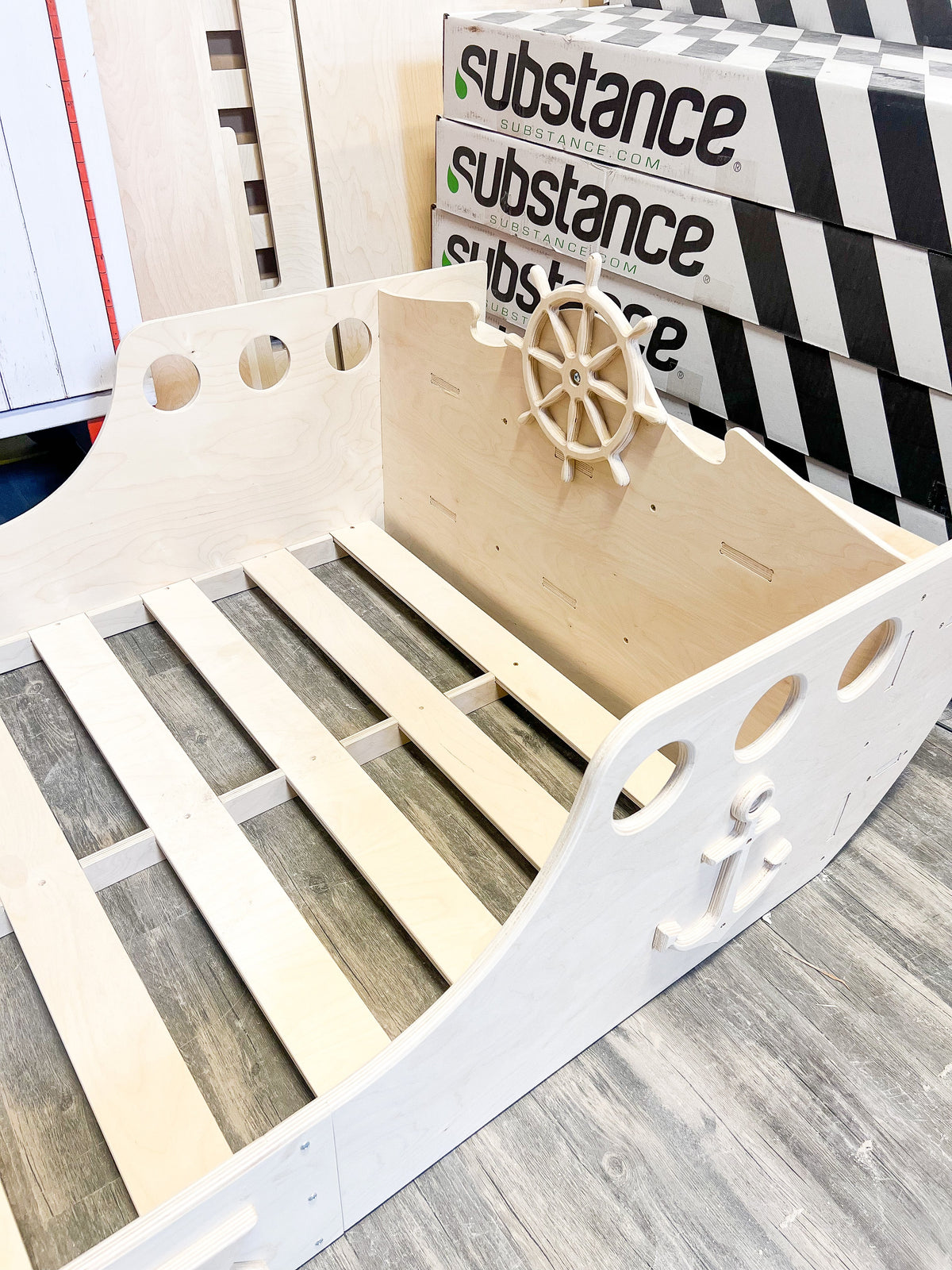 Captain Jack Pirate Ship Bed