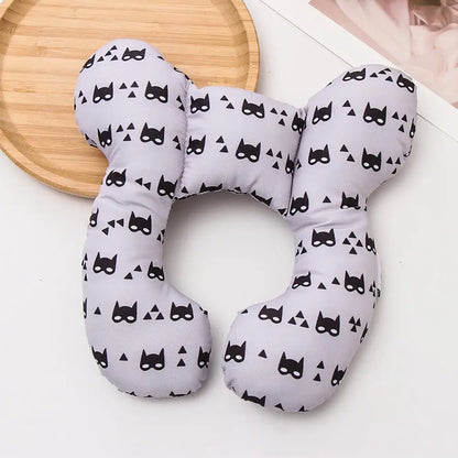 Kids' U-Shaped Travel Headrest Pillow