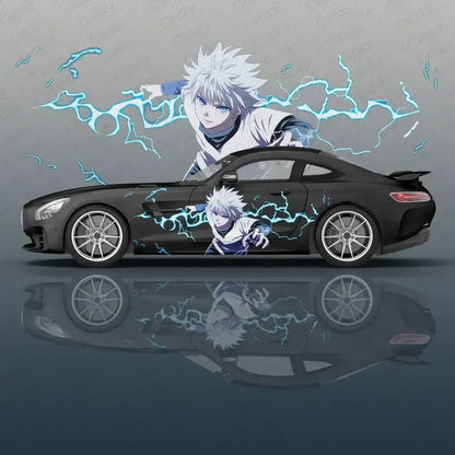 Killua Zoldyck Anime Vinyl Car Decal Side Graphic | SUV