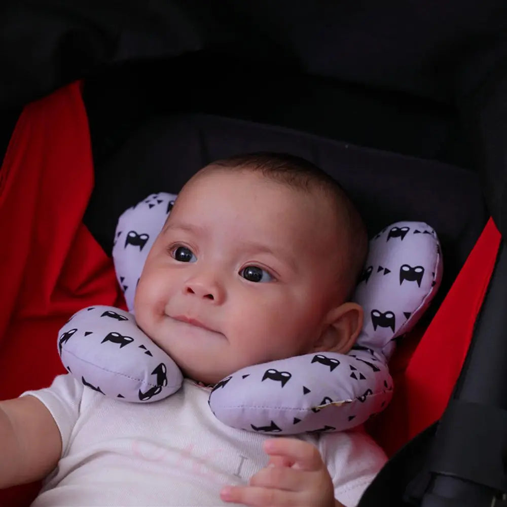 Kids' U-Shaped Travel Headrest Pillow
