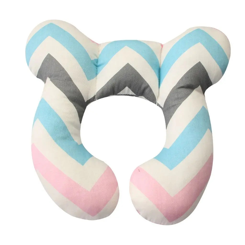 Kids' U-Shaped Travel Headrest Pillow