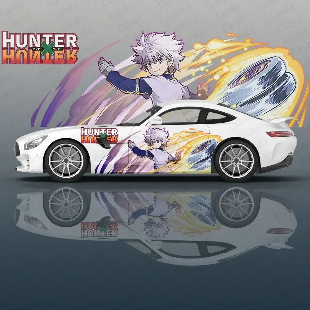 Killua Zoldyck Anime Vinyl Car Decal Side Graphic | SUV