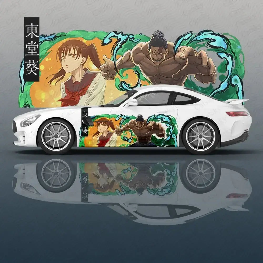 Jujutsu Kaisen Anime Car Decal Vinyl Sticker | SUV Body