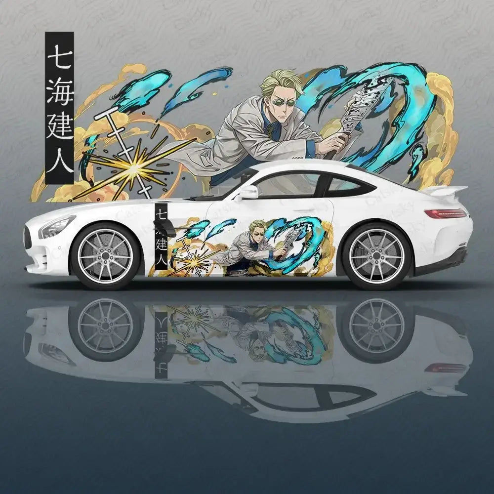 Jujutsu Kaisen Anime Car Decal Vinyl Sticker | SUV Body