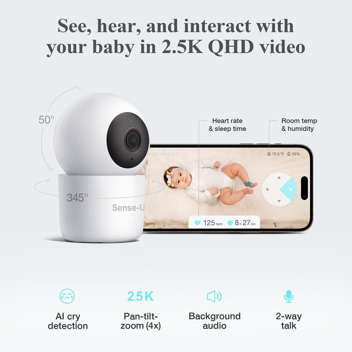 Sense-U Smart Sock Shoe O2 Baby Monitor