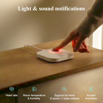 Sense-U Smart Sock Shoe O2 Baby Monitor