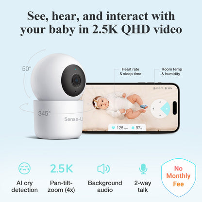 Sense-U Smart Sock Shoe O2 Baby Monitor