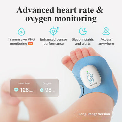 Sense-U Smart Sock Shoe O2 Baby Monitor