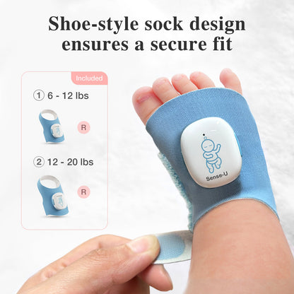 Sense-U Smart Sock Shoe O2 Baby Monitor