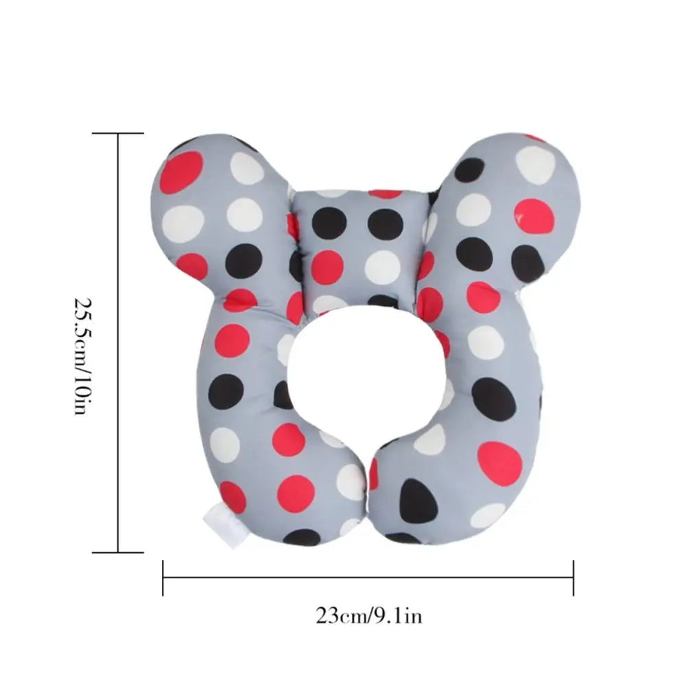 Kids' U-Shaped Travel Headrest Pillow