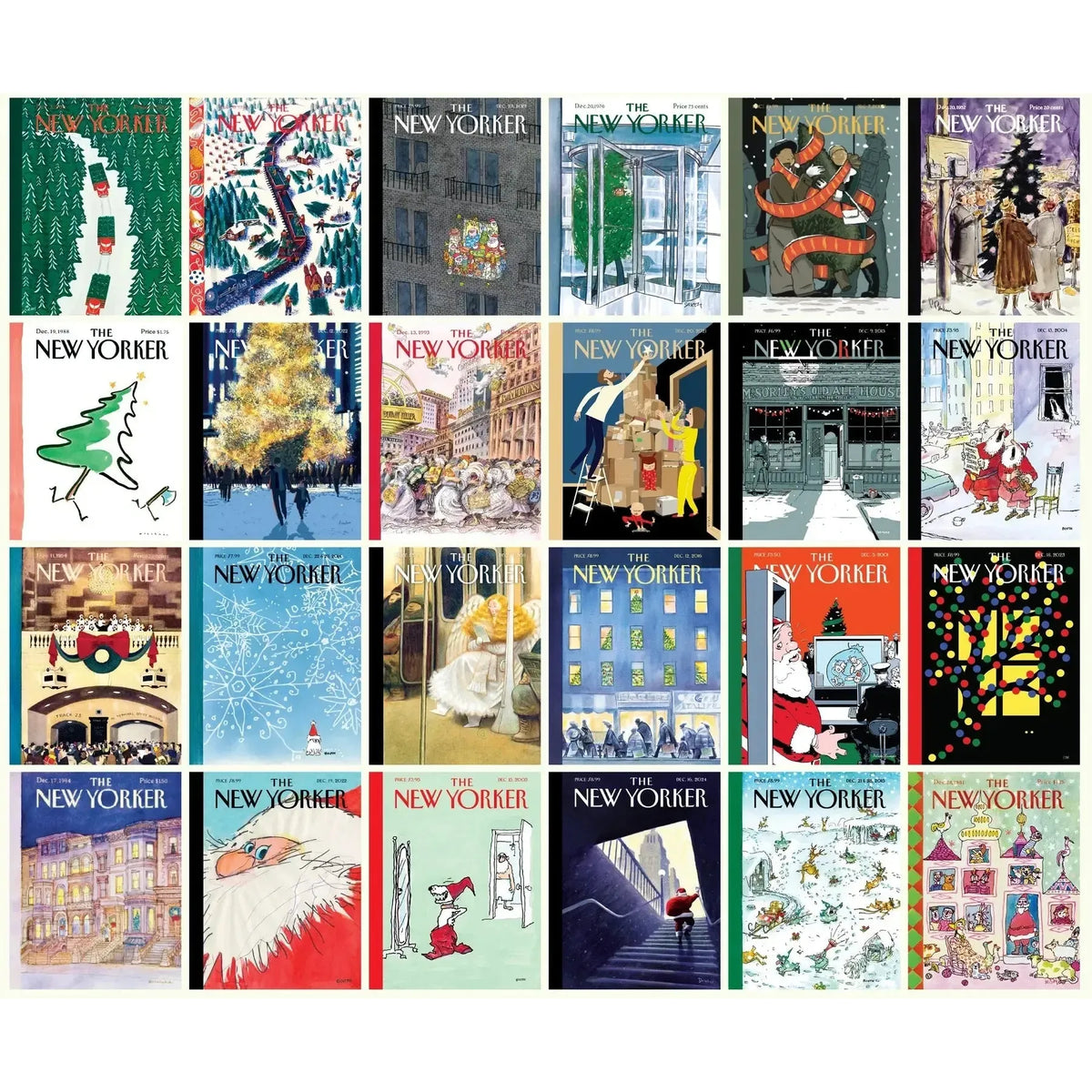 The New Yorker Advent Calendar – 24 Mini 100-Piece Puzzles, V2
