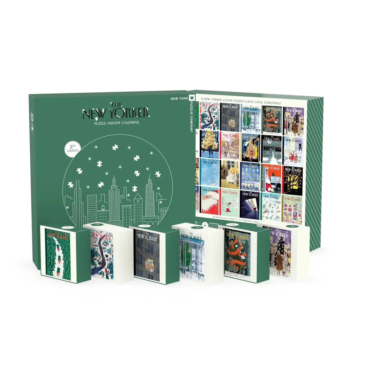 The New Yorker Advent Calendar – 24 Mini 100-Piece Puzzles, V2