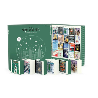 The New Yorker Advent Calendar – 24 Mini 100-Piece Puzzles, V2