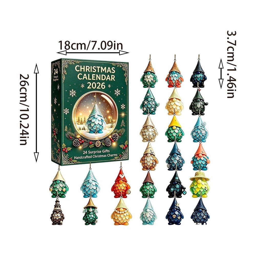 Sea Glass Gnome Advent Calendar – 24 Days – product view 4