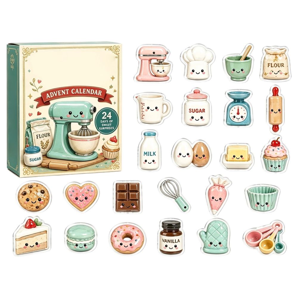 Mini Baking & Dessert Advent Calendar – 24 Days
