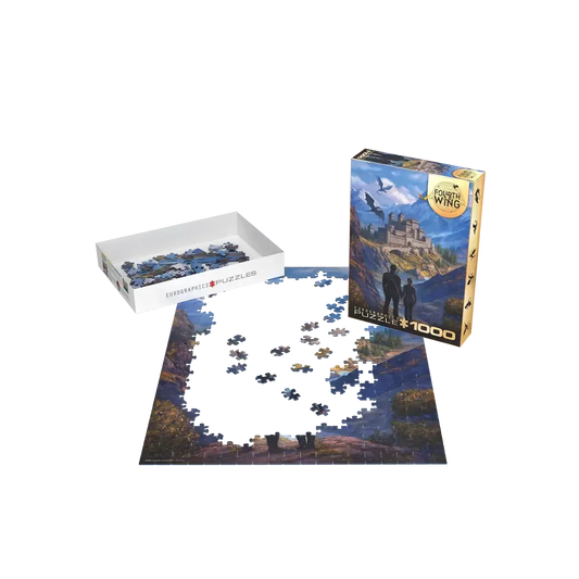 Violet & Xaden Fourth Wing 1000 Piece Jigsaw Puzzle Eurographics