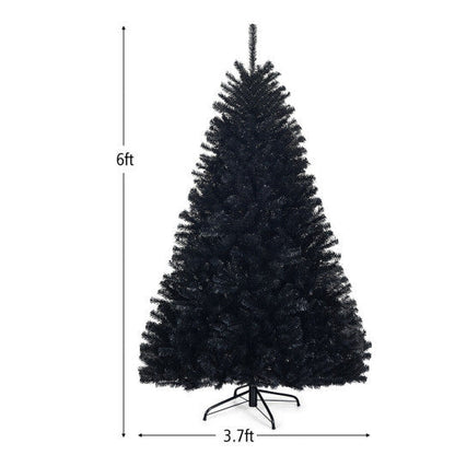 Costway 6 Feet Hinged Artificial Halloween Christmas Tree