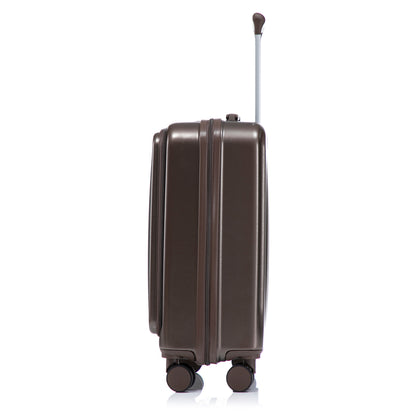 2-Piece Spinner Luggage Set with Cosmetic Case