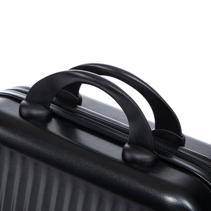 14" & 20" ABS Spinner Luggage Set with Cosmetic Case