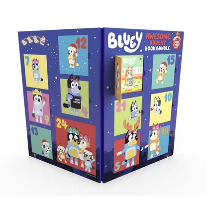 Bluey: Awesome Advent Calendar Book Bundle - Paperback — original supplier cover
