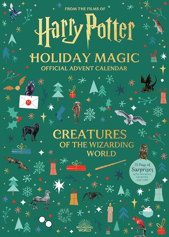 Harry Potter Holiday Magic: Official Advent Calendar: Creatures of the Wizarding World — original supplier cover