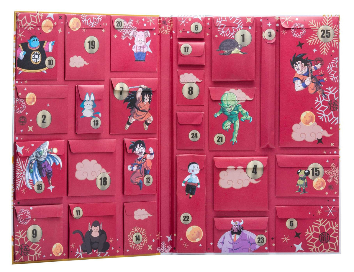 Dragon Ball Z: The Official Advent Calendar — opened product