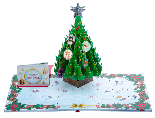 American Girl Pop-Up Advent Calendar: (Advent Calendar for Kids, Christmas Advent Calendars) — opened product