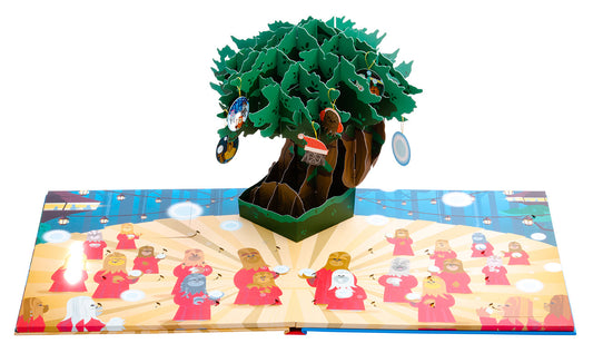 Star Wars: The Life Day Pop-Up Book and Advent Calendar — opened product