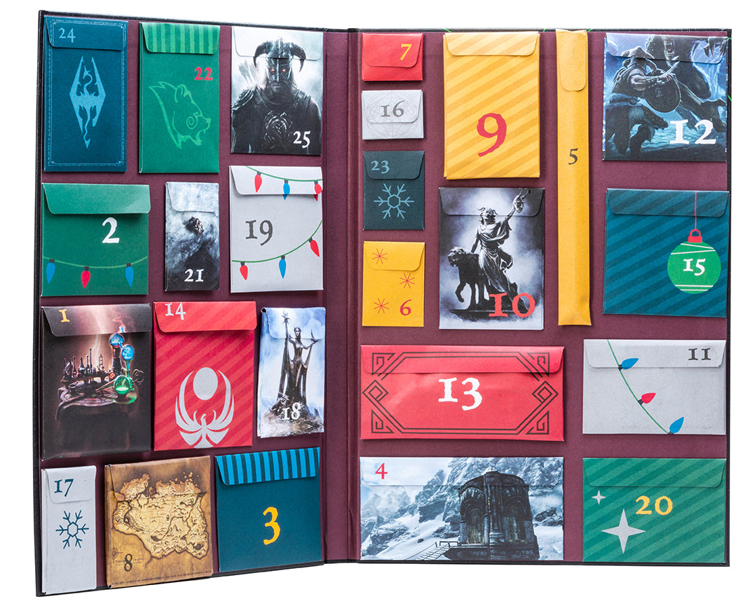 The Elder Scrolls V: Skyrim - The Official Advent Calendar (Gaming) — opened product