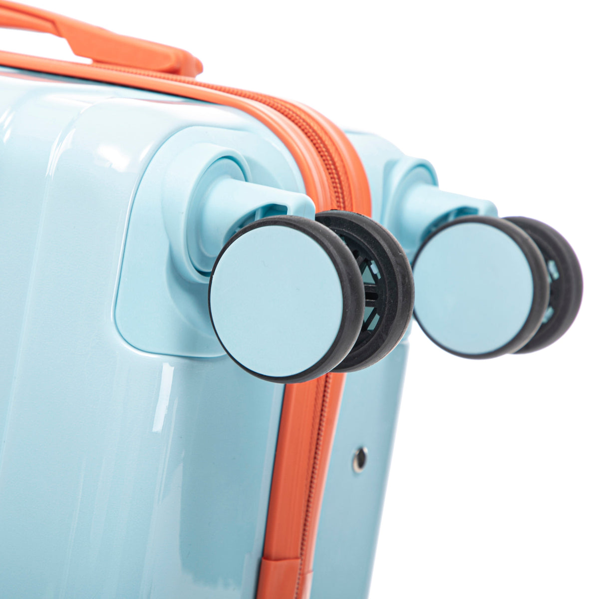 2-Piece Gradient Spinner Luggage Set with Lock