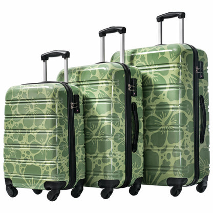 3-Piece Hard Shell Luggage Set – 20" 24" 28"
