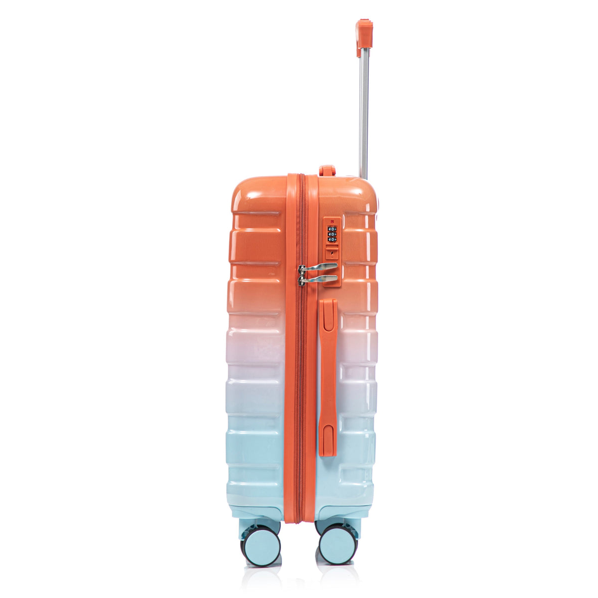 2-Piece Gradient Spinner Luggage Set with Lock