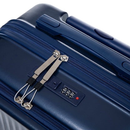 14"/20" 2-Piece ABS Spinner Luggage Set