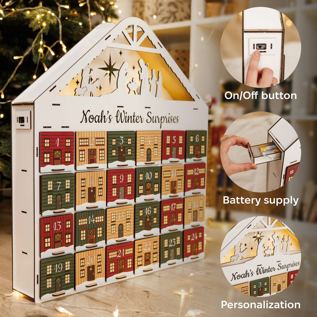 Christmas Advent Calendar - Colored – product view 9