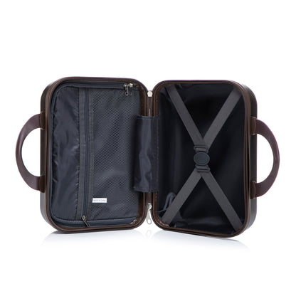 2-Piece Spinner Luggage Set with Cosmetic Case