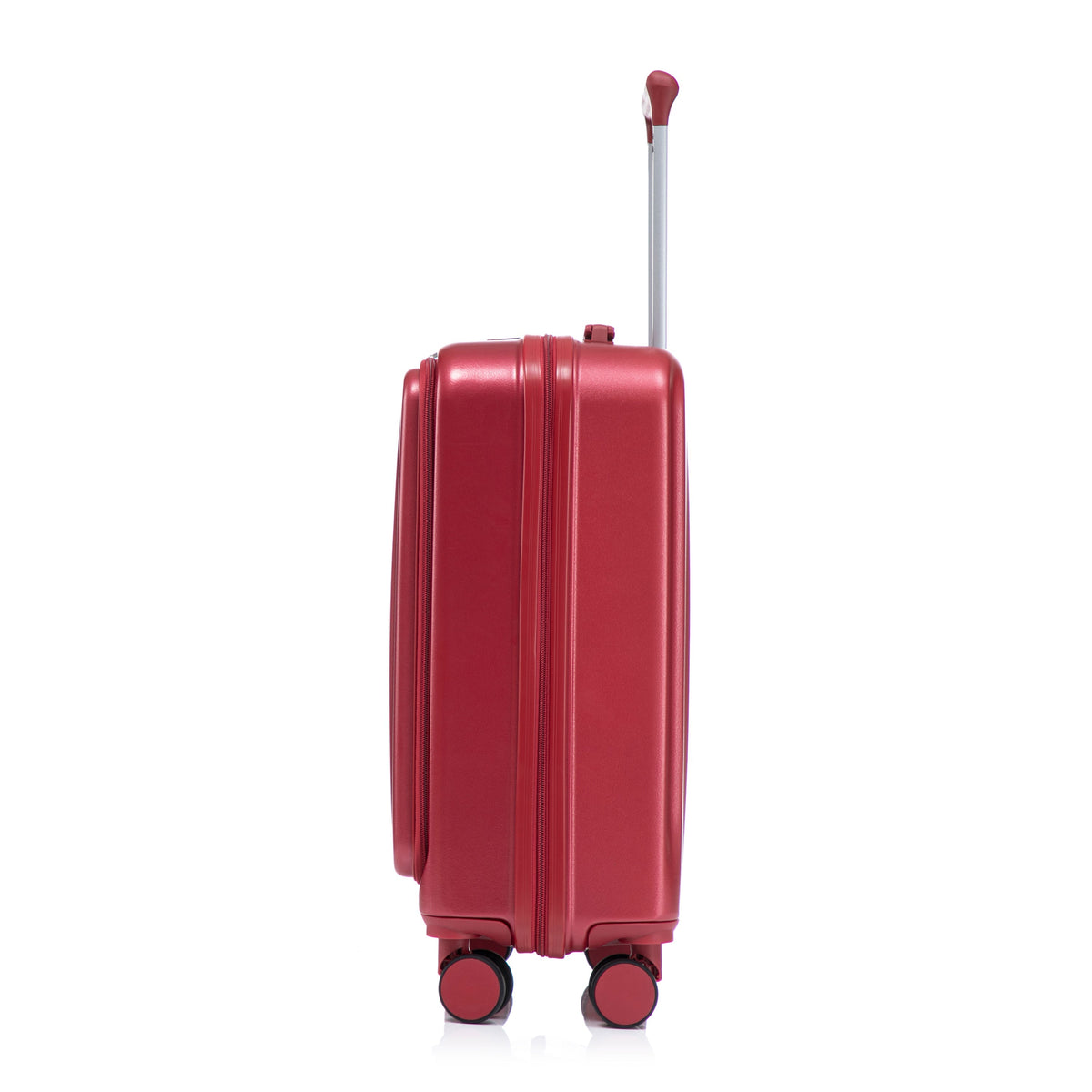 14"/20" 2-Piece ABS Spinner Luggage Set with Lock